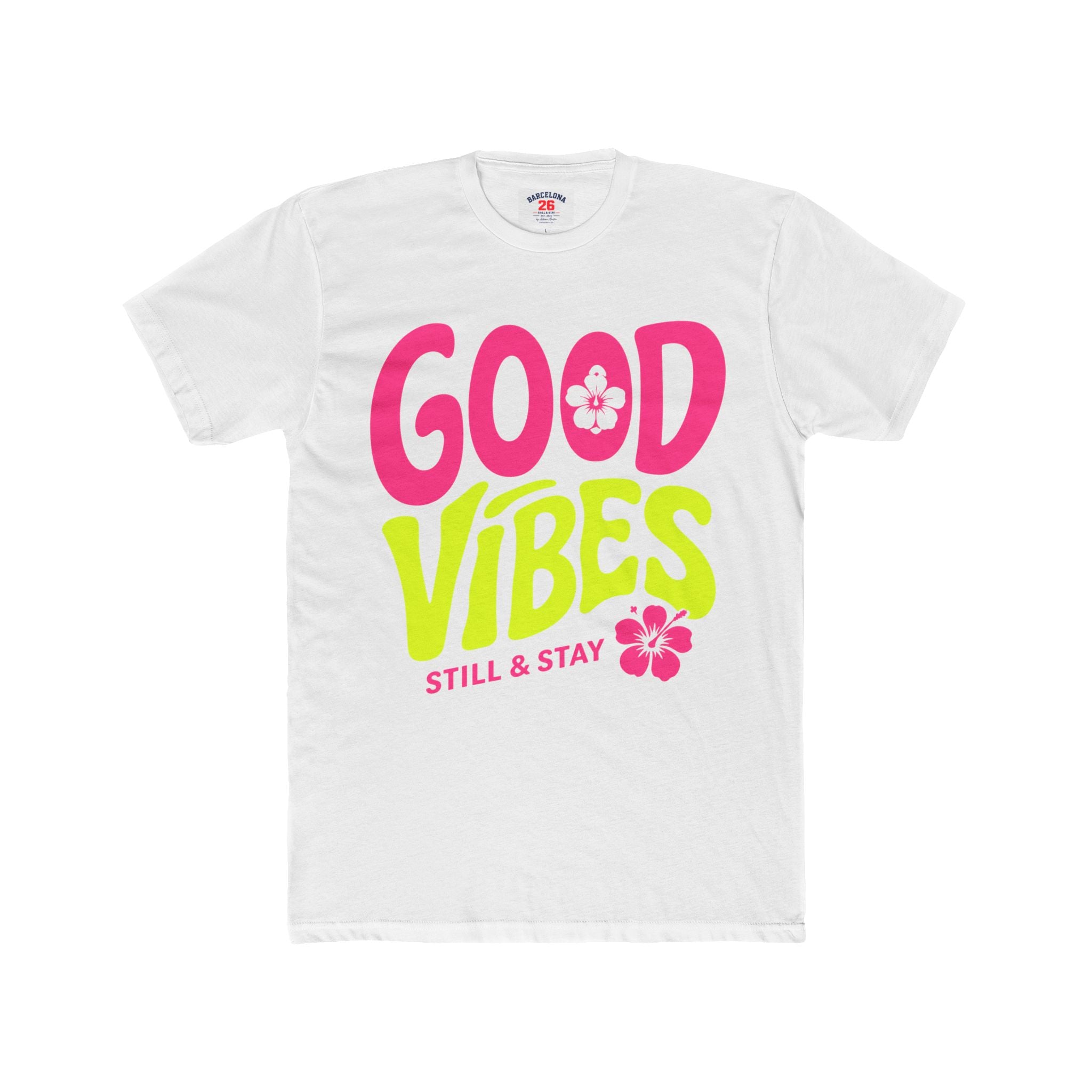 Still & Stay – Good Vibes Neon Unisex T-Shirt