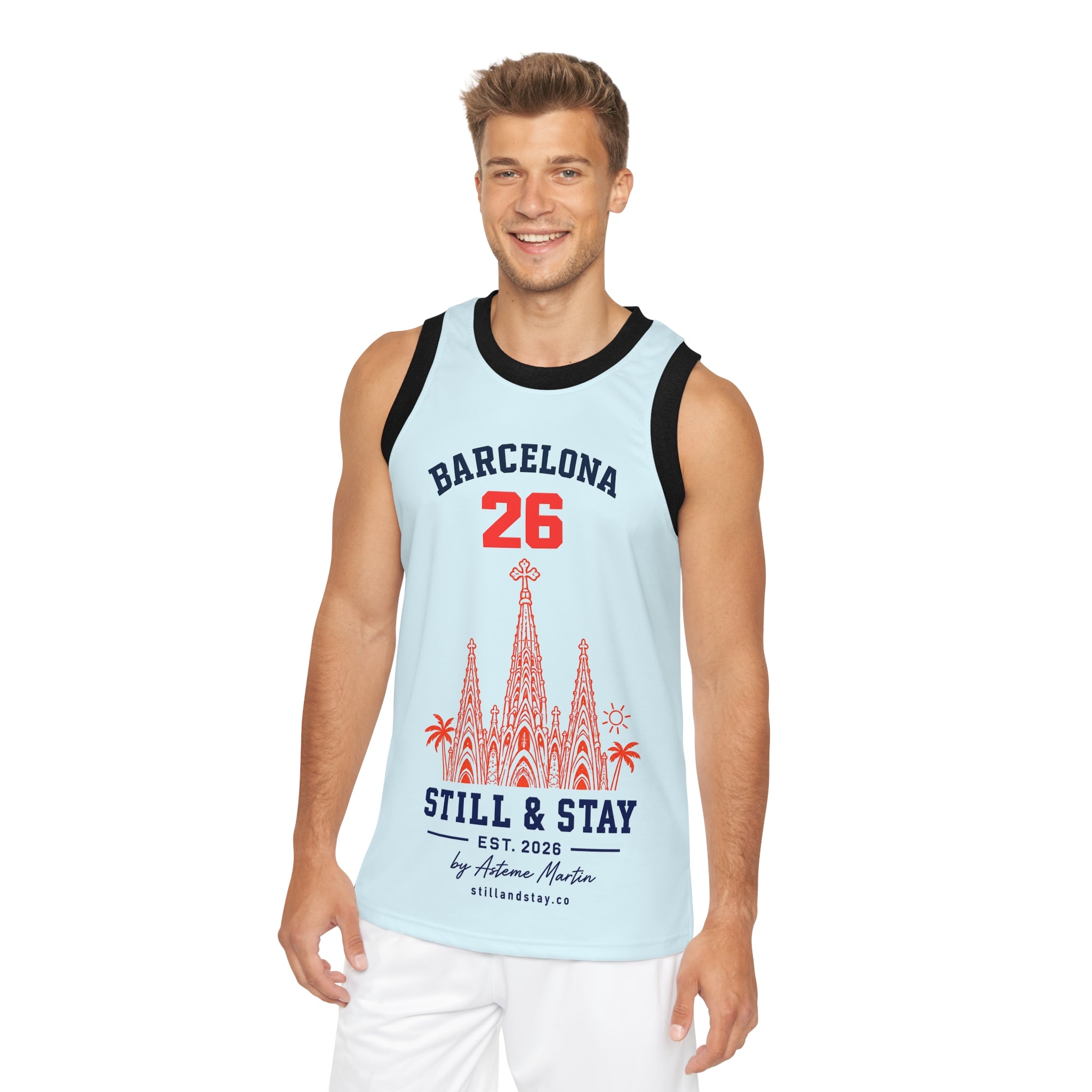 Barcelona Basketball Jersey – Sagrada Familia | Gaudí Centenary Edition