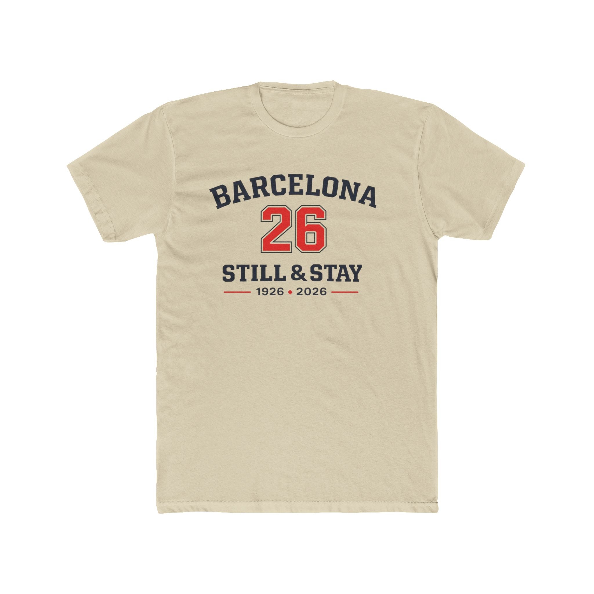 Barcelona Sagrada Família T-Shirt | Barcelona 26 Graphic Tee | Unisex Cotton Shirt