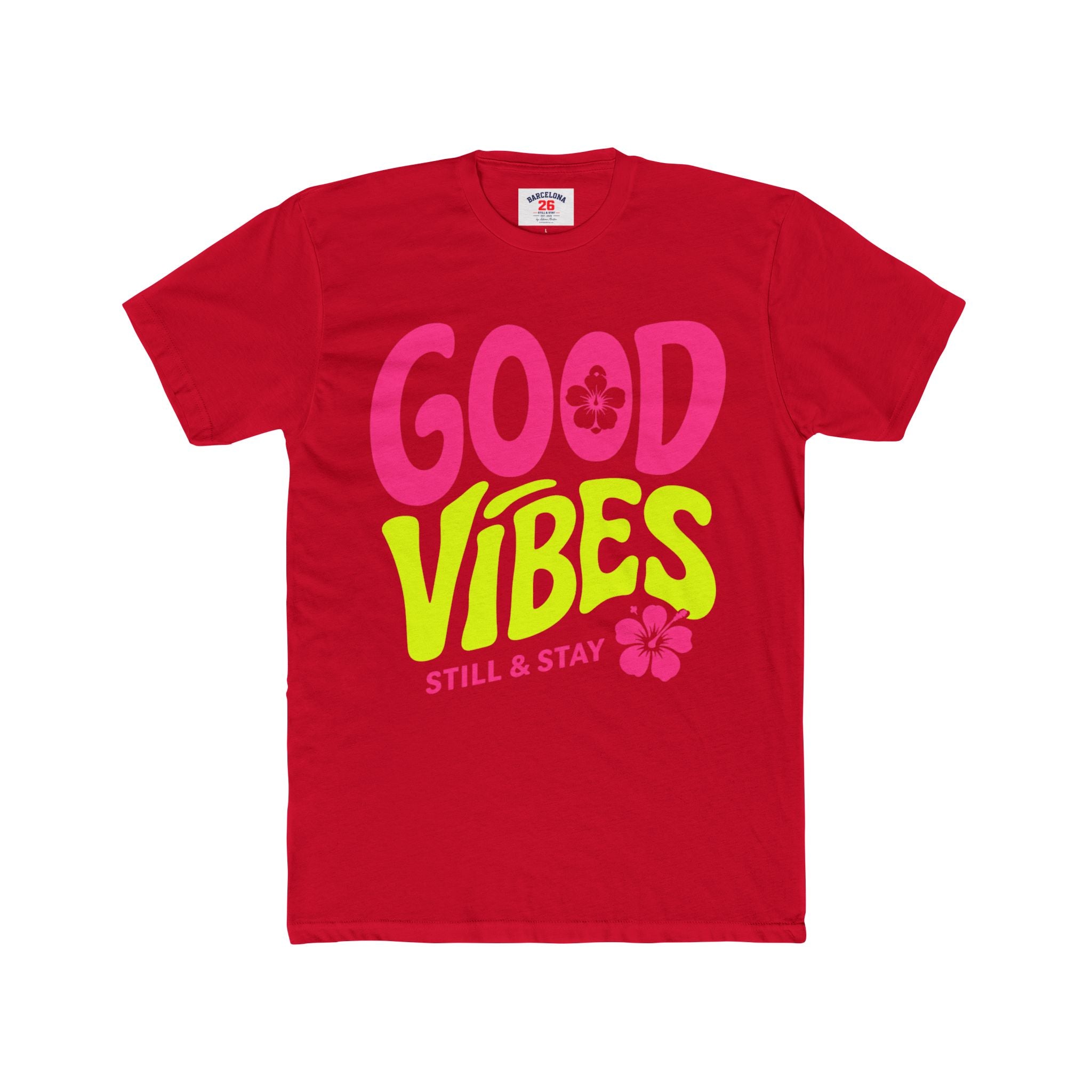 Still & Stay – Good Vibes Neon Unisex T-Shirt