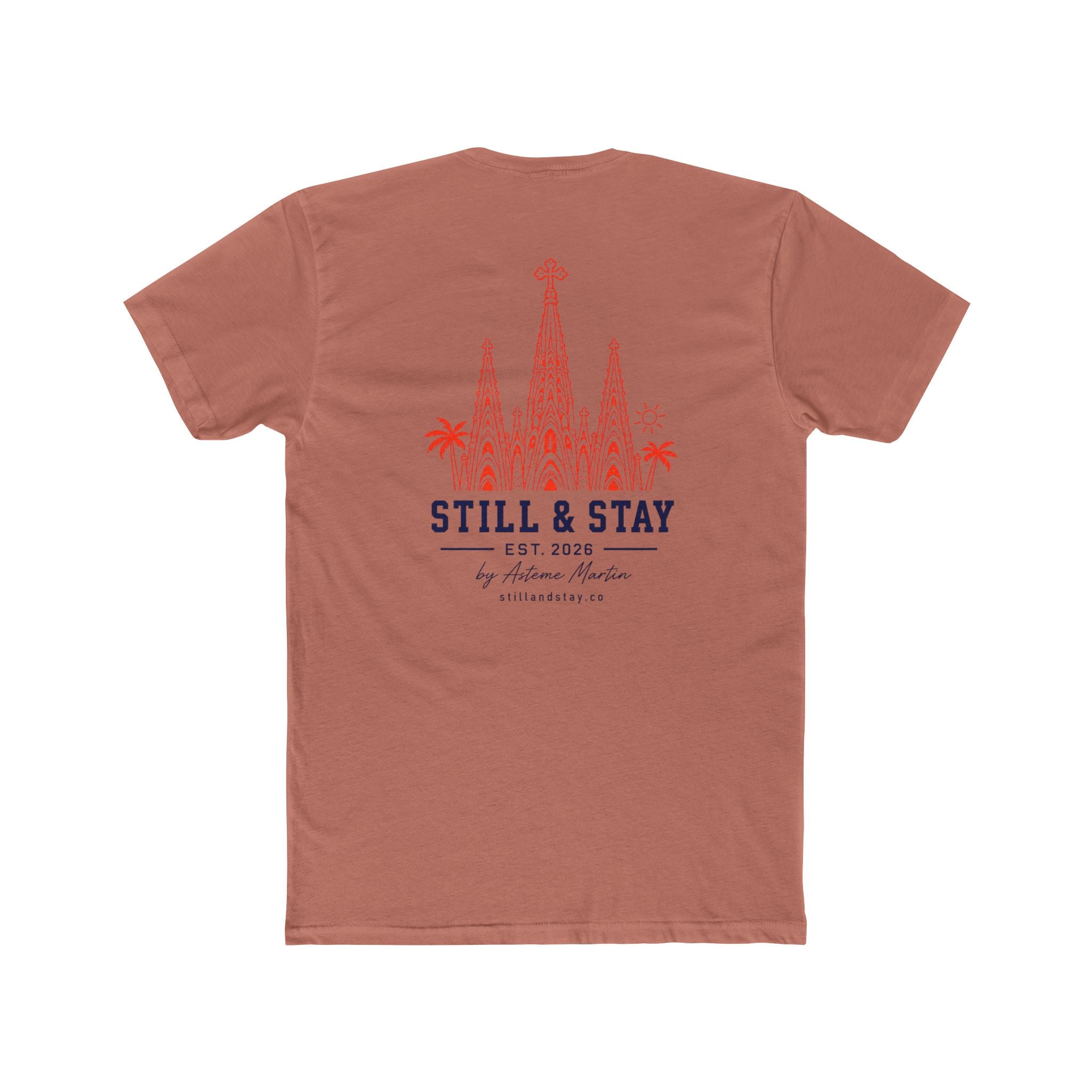 Barcelona Sagrada Família T-Shirt | Barcelona 26 Graphic Tee | Unisex Cotton Shirt