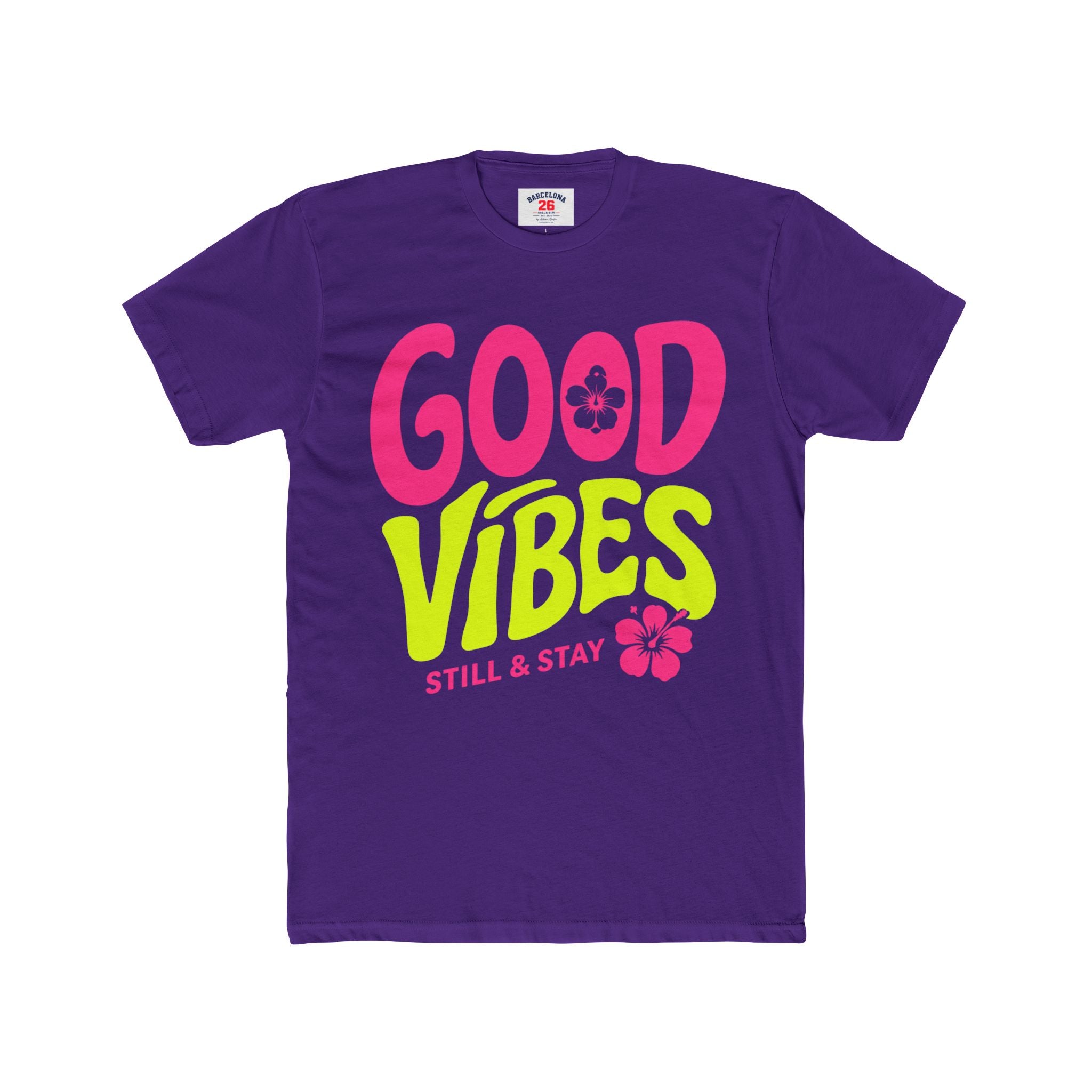 Still & Stay – Good Vibes Neon Unisex T-Shirt