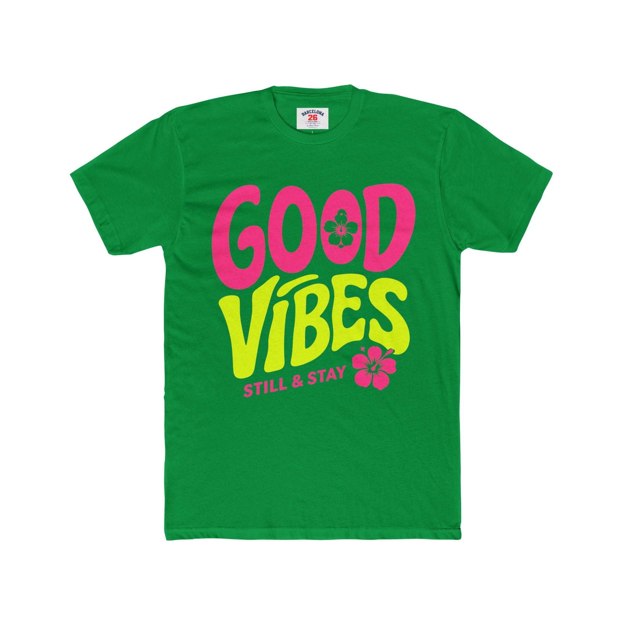 Still & Stay – Good Vibes Neon Unisex T-Shirt
