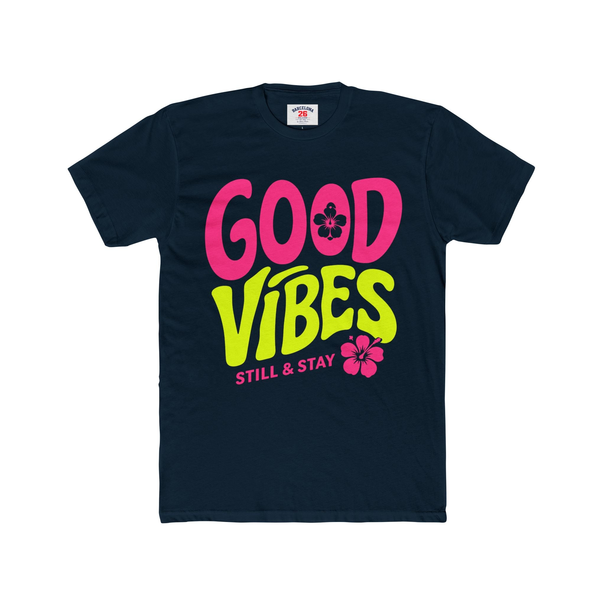Still & Stay – Good Vibes Neon Unisex T-Shirt