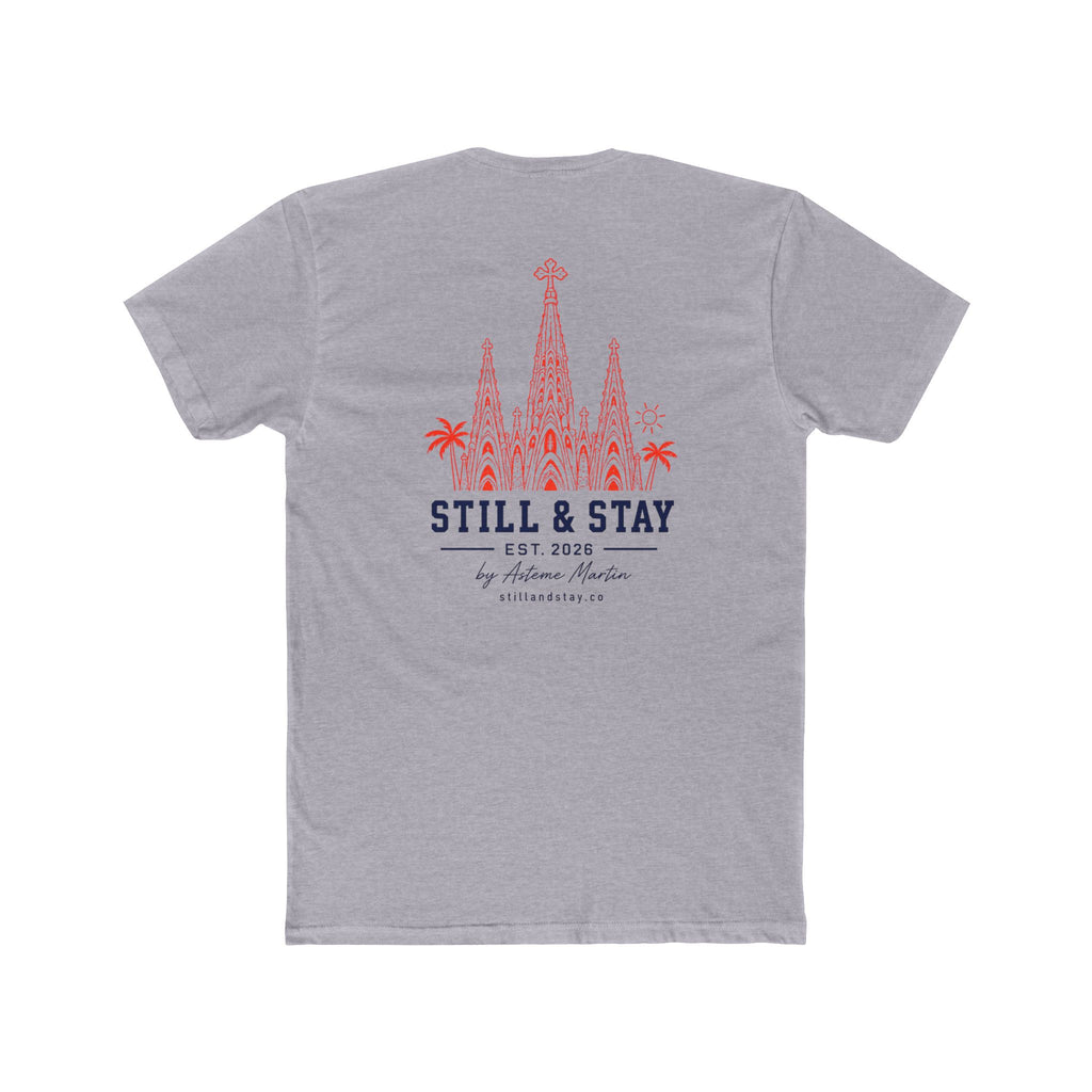 Barcelona Sagrada Família T-Shirt | Barcelona 26 Graphic Tee | Unisex Cotton Shirt