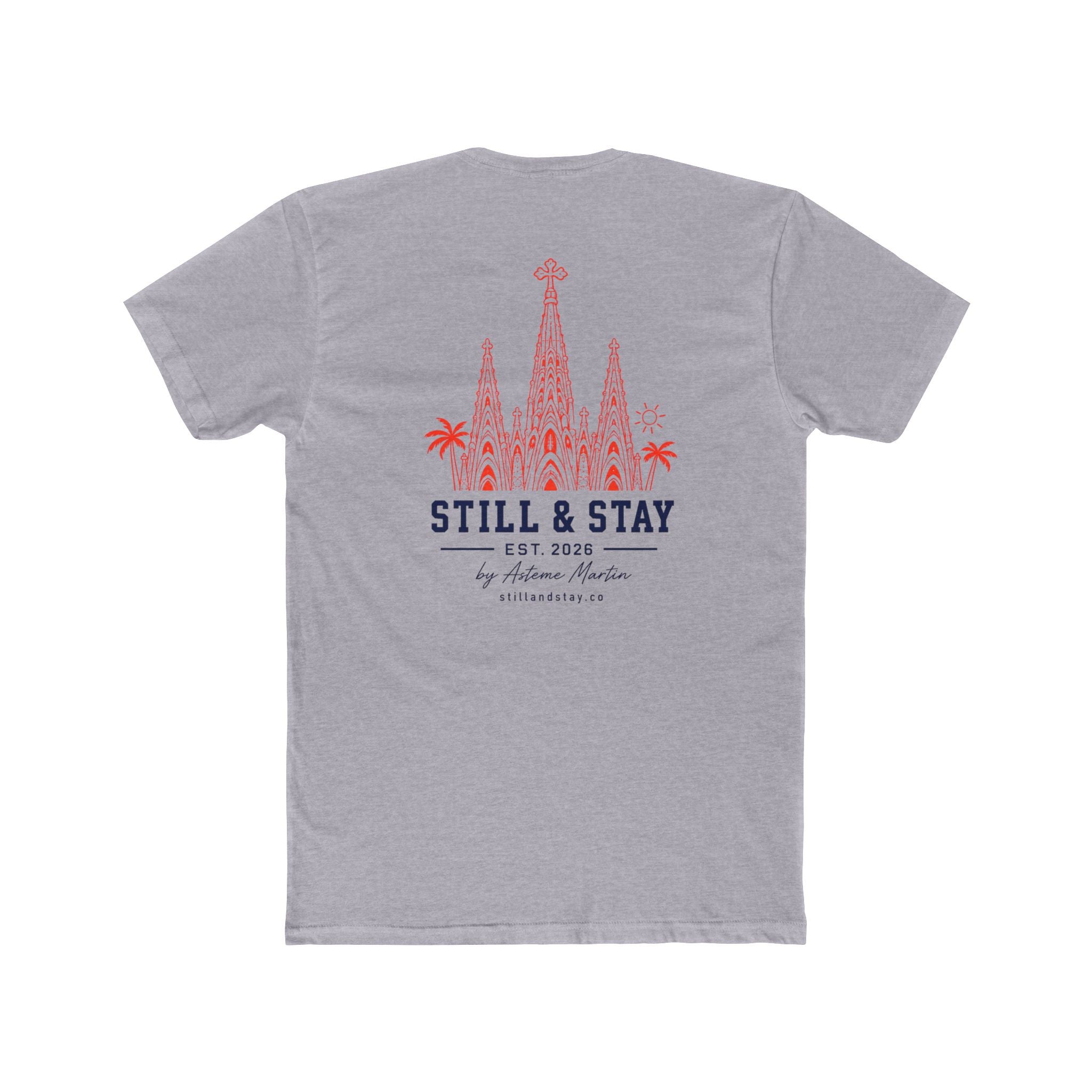 Barcelona Sagrada Família T-Shirt | Barcelona 26 Graphic Tee | Unisex Cotton Shirt