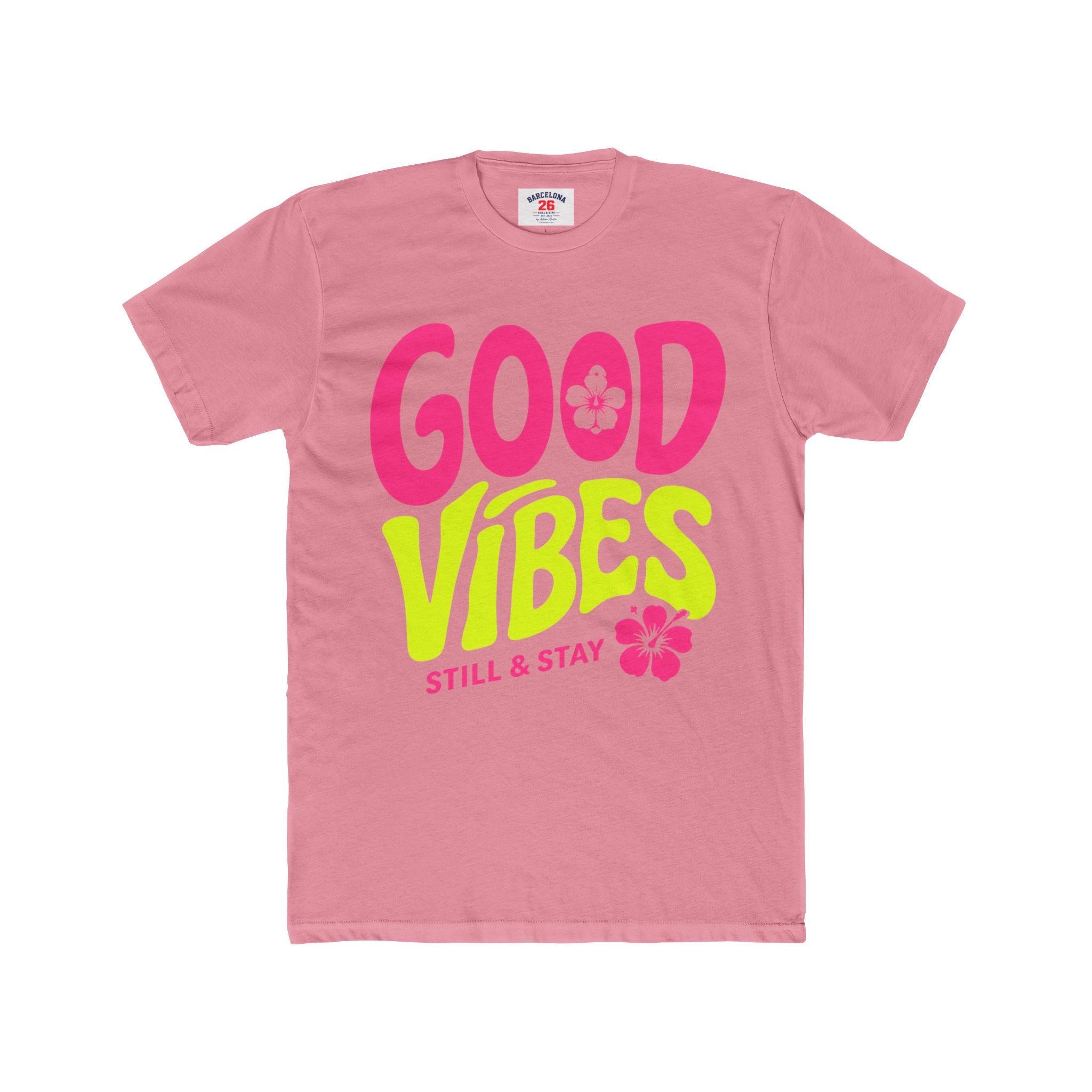Still & Stay – Good Vibes Neon Unisex T-Shirt