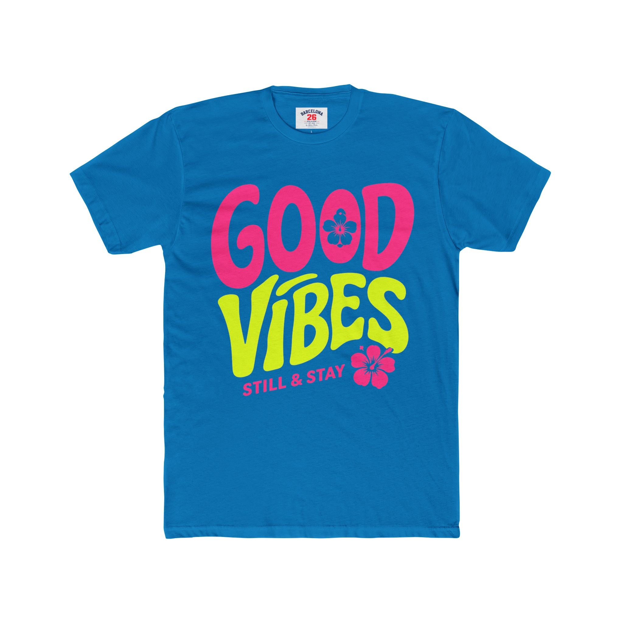 Still & Stay – Good Vibes Neon Unisex T-Shirt