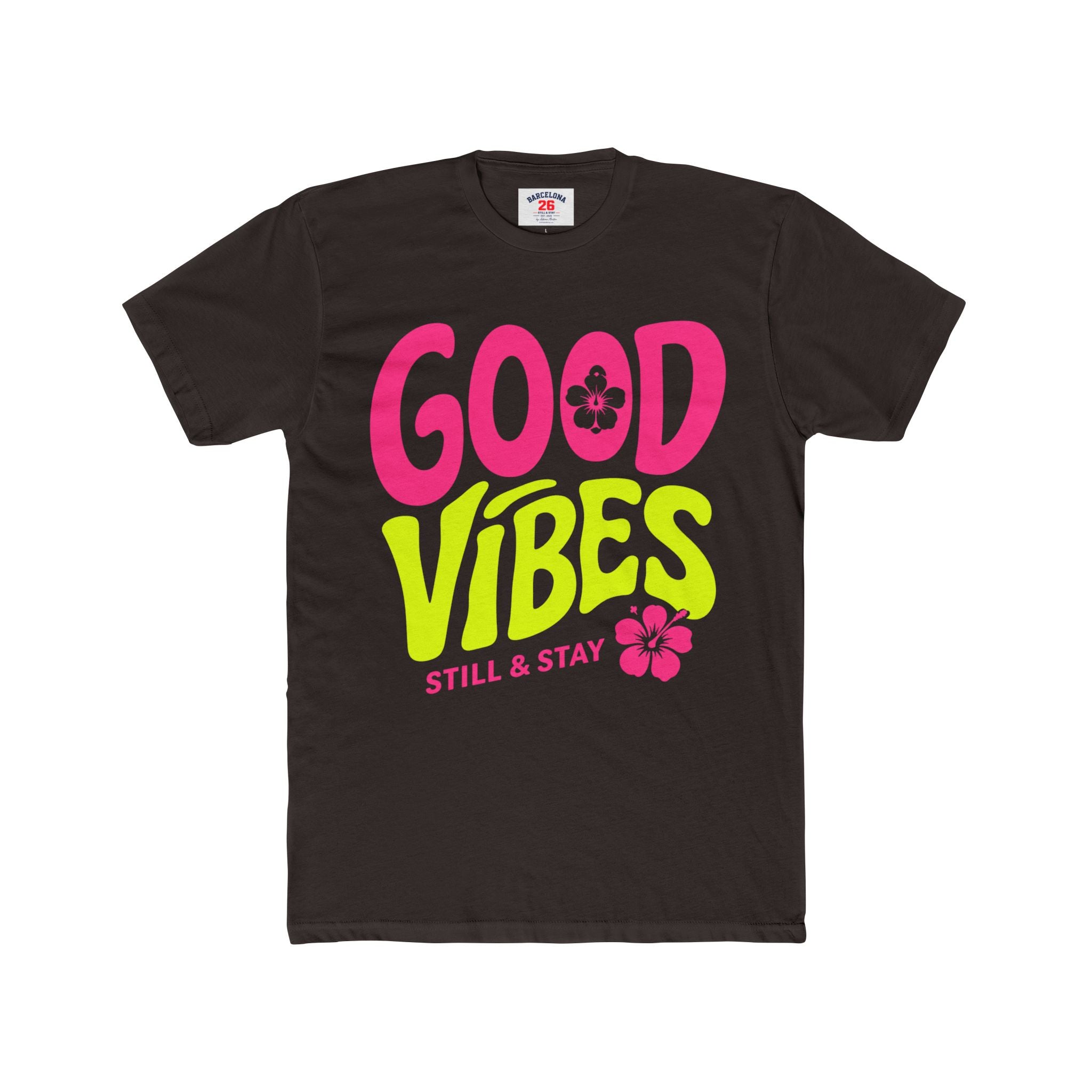 Still & Stay – Good Vibes Neon Unisex T-Shirt