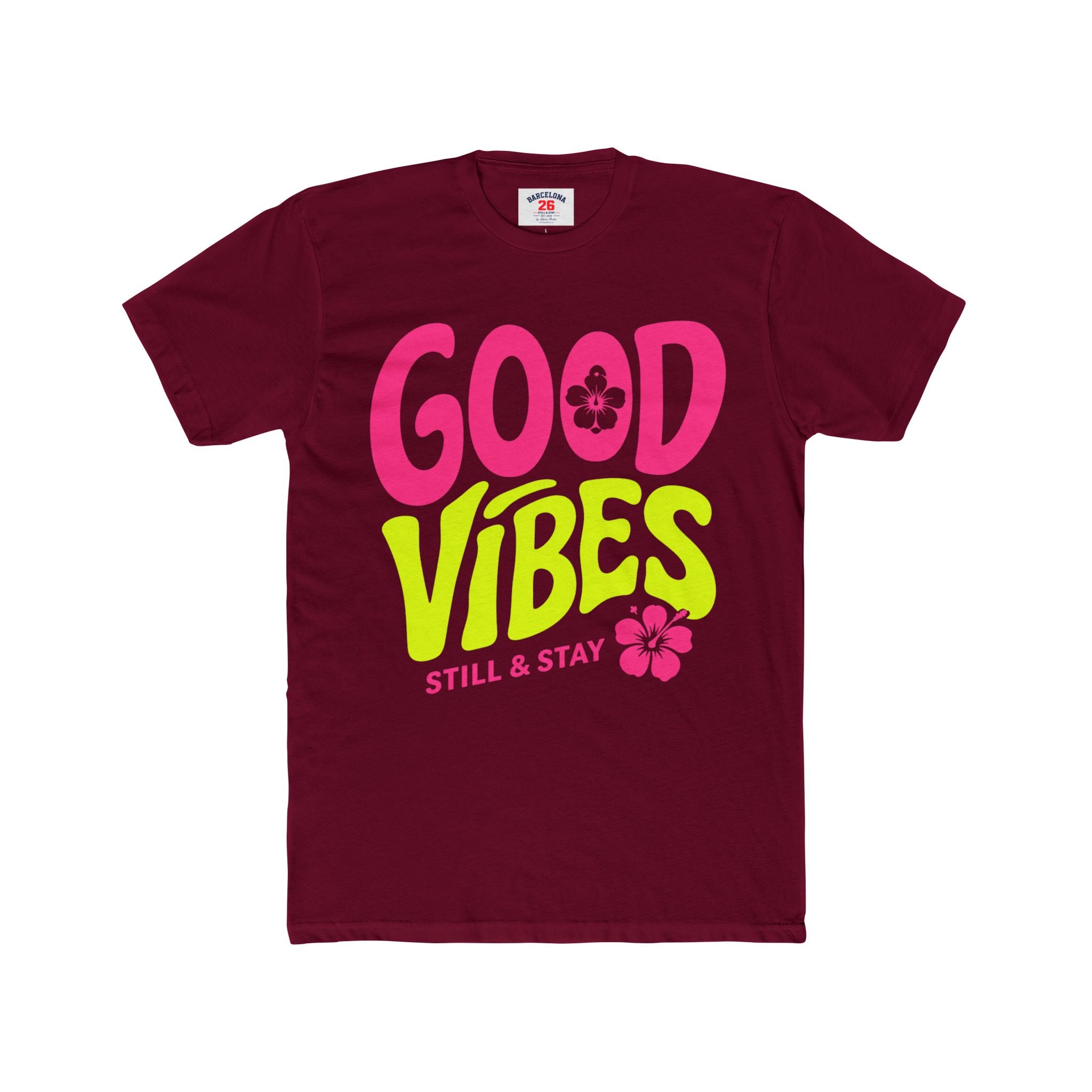 Still & Stay – Good Vibes Neon Unisex T-Shirt