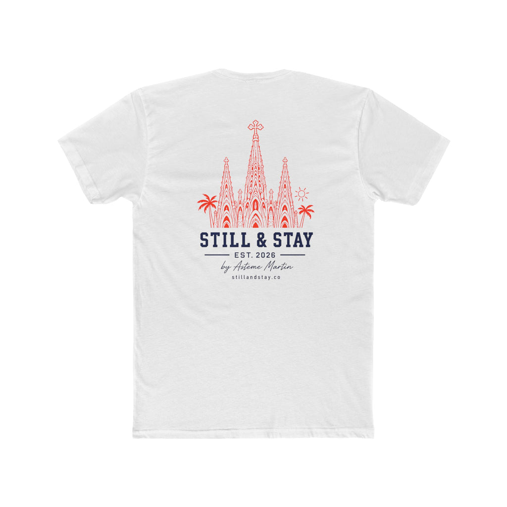 Barcelona Sagrada Família T-Shirt | Barcelona 26 Graphic Tee | Unisex Cotton Shirt
