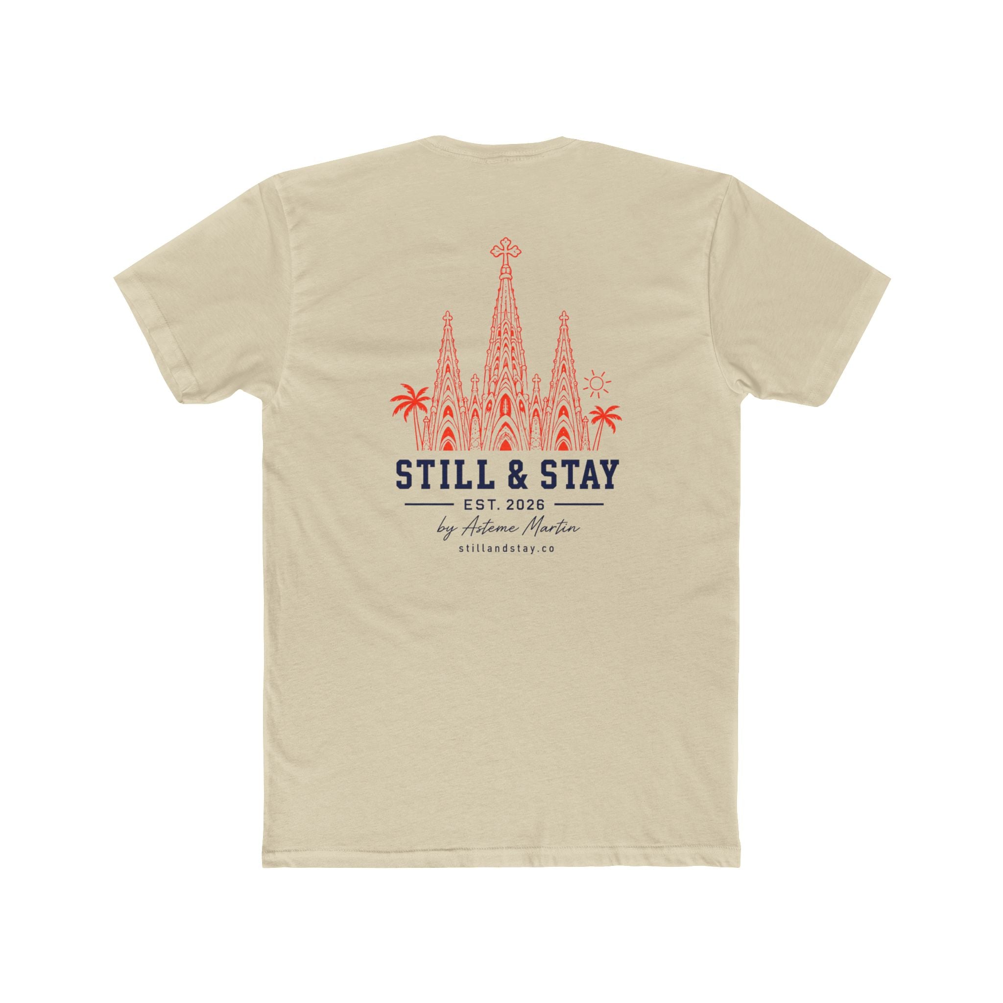 Barcelona Sagrada Família T-Shirt | Barcelona 26 Graphic Tee | Unisex Cotton Shirt