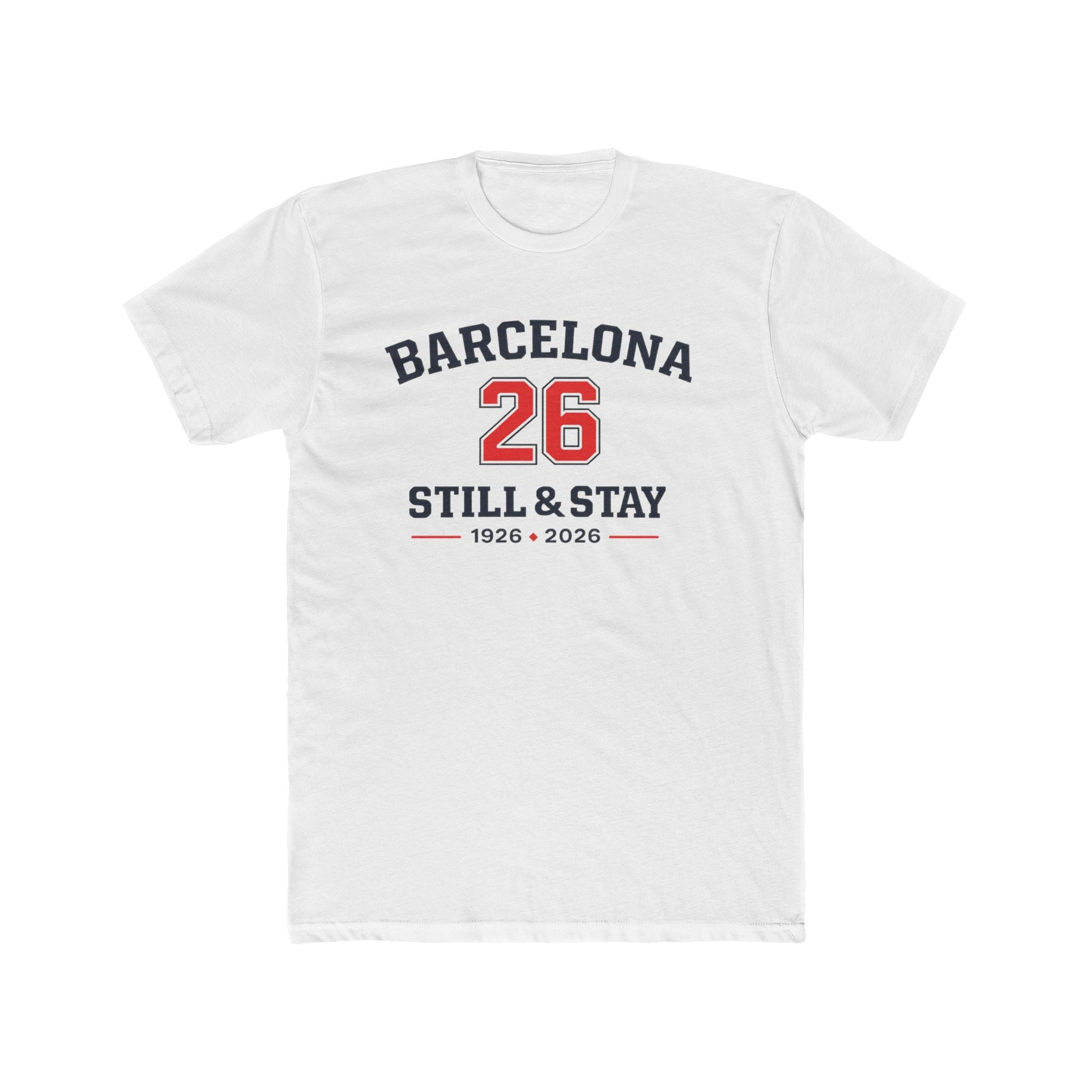 Barcelona Sagrada Família T-Shirt | Barcelona 26 Graphic Tee | Unisex Cotton Shirt