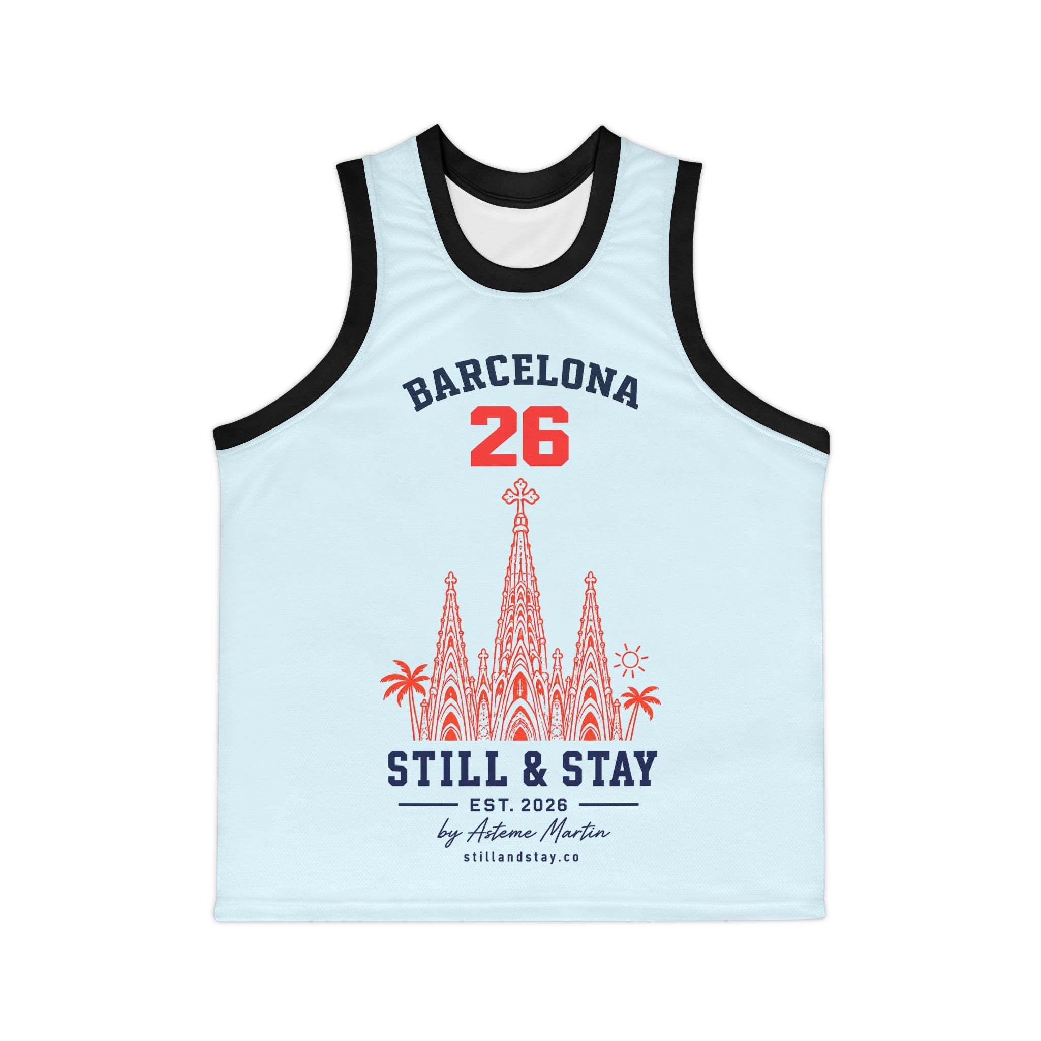 Barcelona Basketball Jersey – Sagrada Familia | Gaudí Centenary Edition
