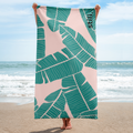 Banana Beach Towel — Pink Summer Edition