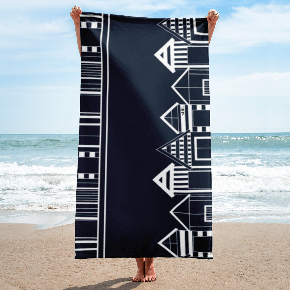 Deep Navy Coastal Towel