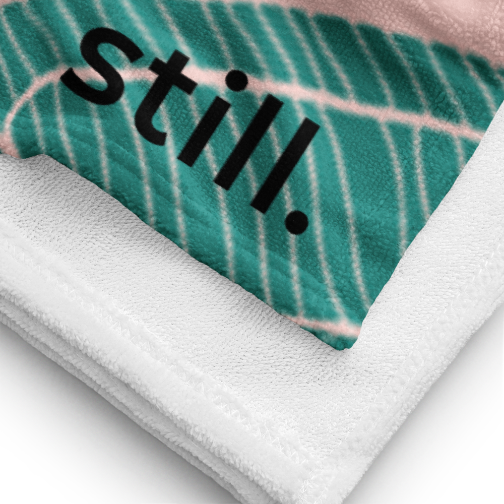 Banana Beach Towel — Pink Summer Edition